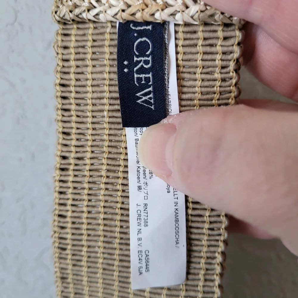 JCREW Woven Belt 42" - Picture 4 of 12